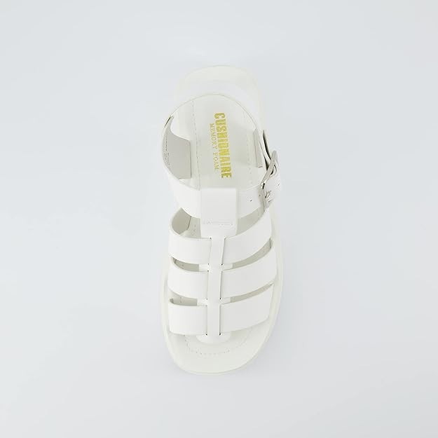CUSHIONAIRE Women's Poppy Fisherman Platform Sandal Size 11M