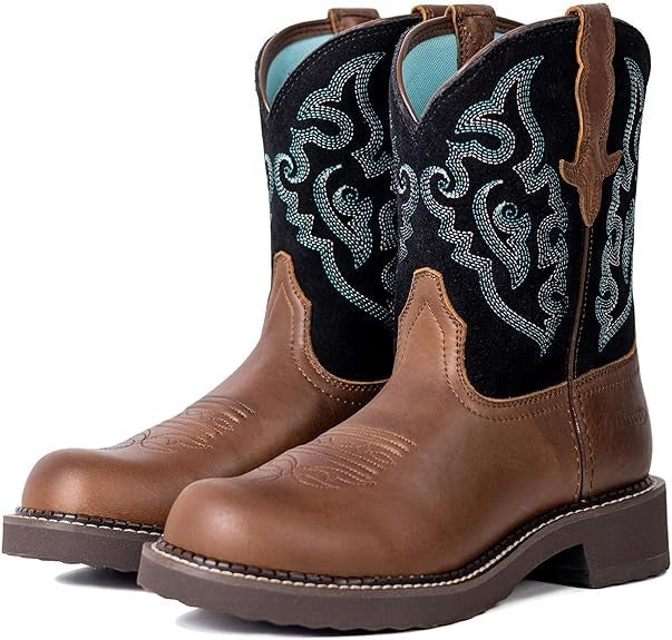PALITUTU Women’s Embroidered Cowgirl Boots Size 11B Brand New!