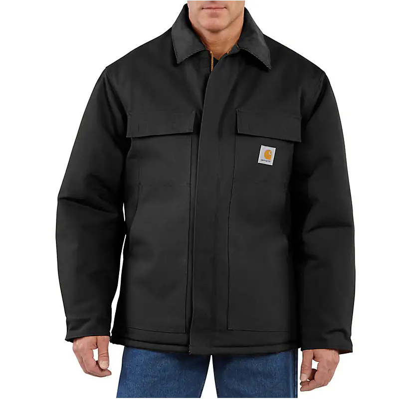Carhartt Firm Duck Insulated Traditional Coat Dark Navy Size 2XL Brand New!