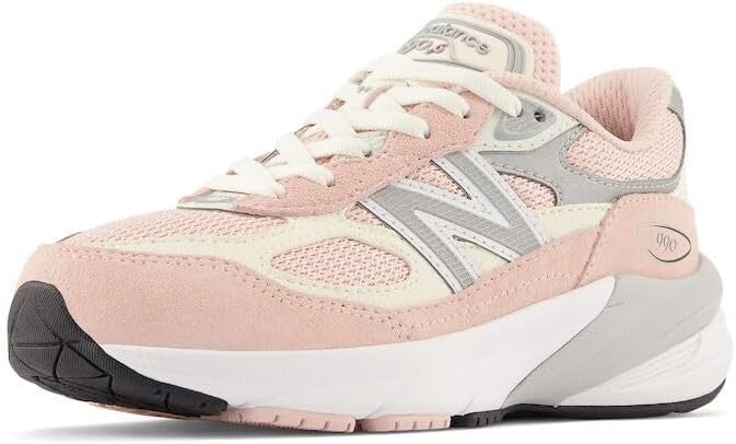 New Balance Kid's 990 V6 Lace-Up Sneaker Size 7XW Big Kids Brand New!