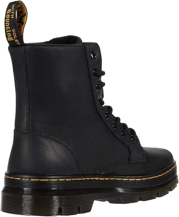 Dr. Martens Women Lace Fashion Boot, Black Wyoming Size 9
