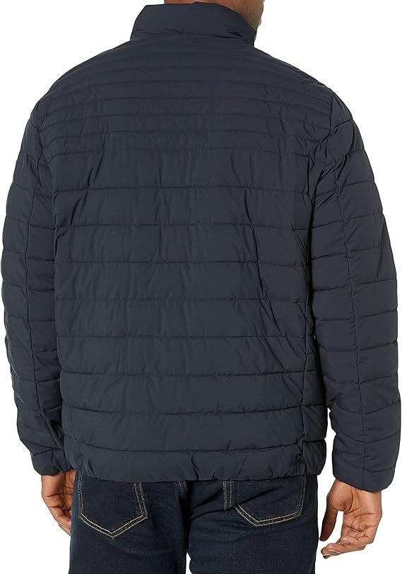 Calvin Klein Men's Classic Full Zip Down Puffer Coat Navy Size 2XL New With Tags