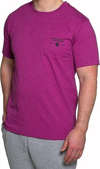 Carhartt Men's Relaxed Fit Heavyweight Short-Sleeve Pocket Logo New with Tags!
