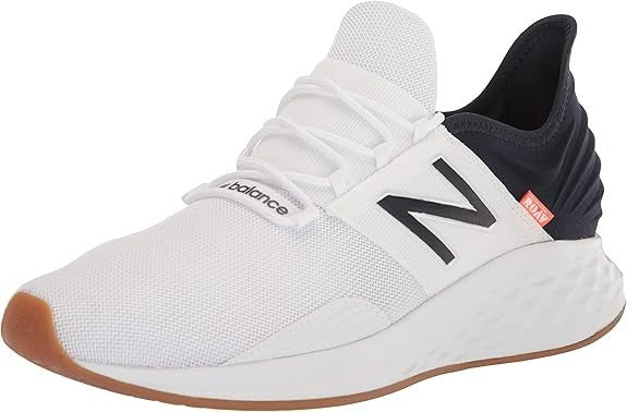 New Balance Men's Fresh Foam Roav V1 Running Shoe, WhiteEclipse, 8 New with Tags