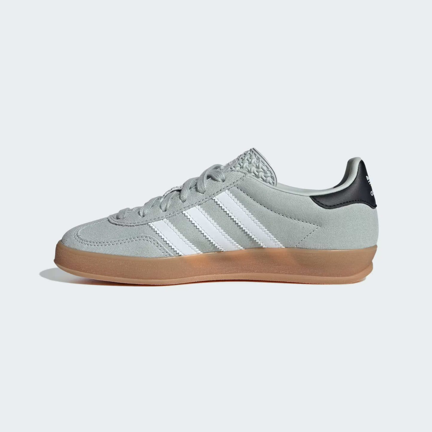 adidas Big Kids Gazelle Indoor Sneakers Silver Size 6 Brand New!