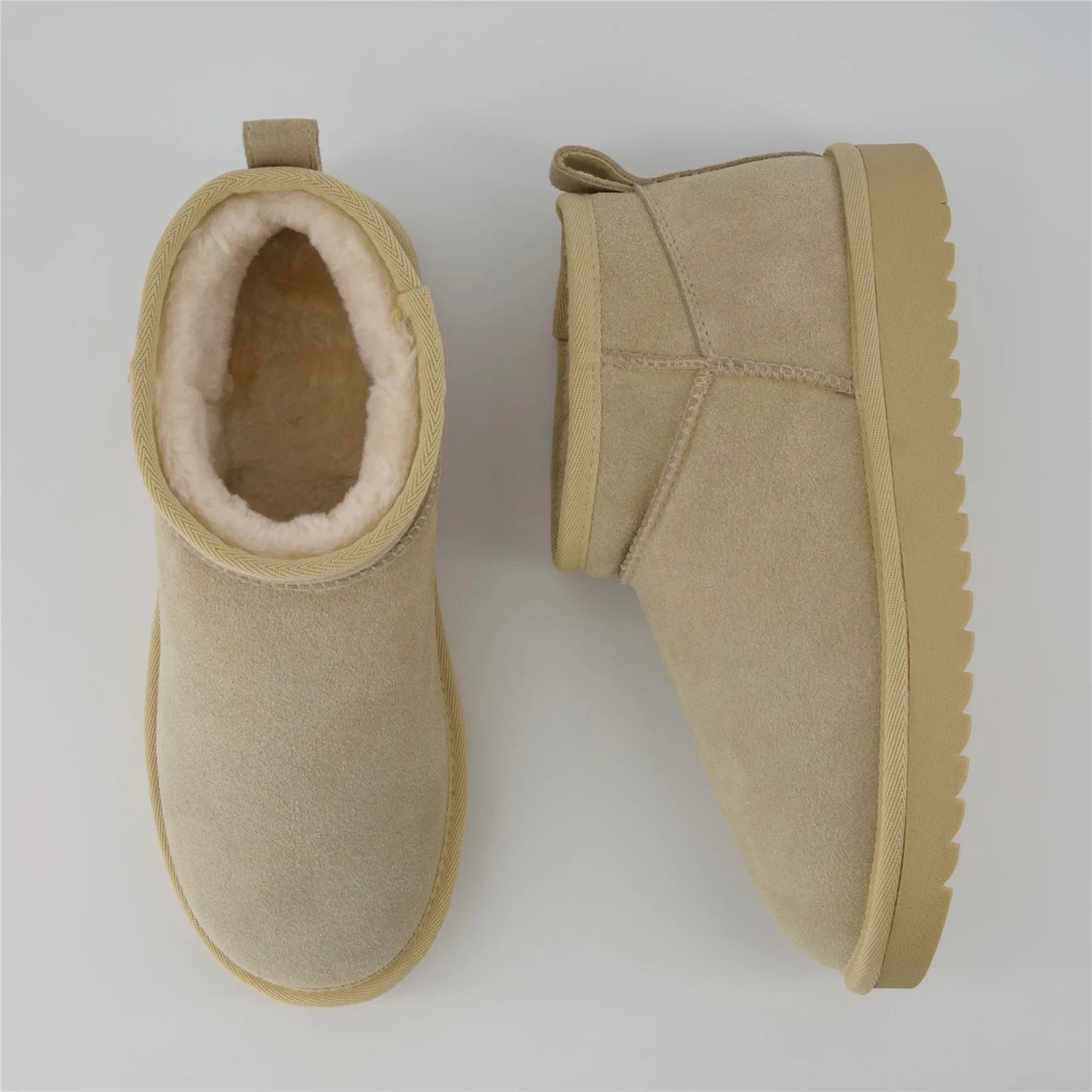 Cushionaire Hip 2 Genuine Suede Ankle Boots for Women Sand Size 11M Brand New!!