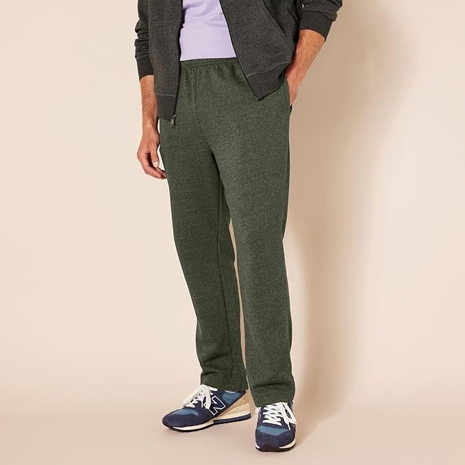 Amazon Essentials Men's Fleece Open Bottom Sweatpant Size XS