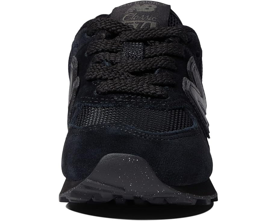 New Balance Kid's 574 Core Bungee Sneaker Black Size 5.5M Toddler (1-4 Years)