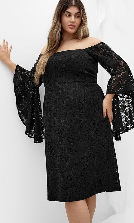 City Chic Women's Plus Size Cocktail Dress Mystic Lace Size 14Plus Brand New!