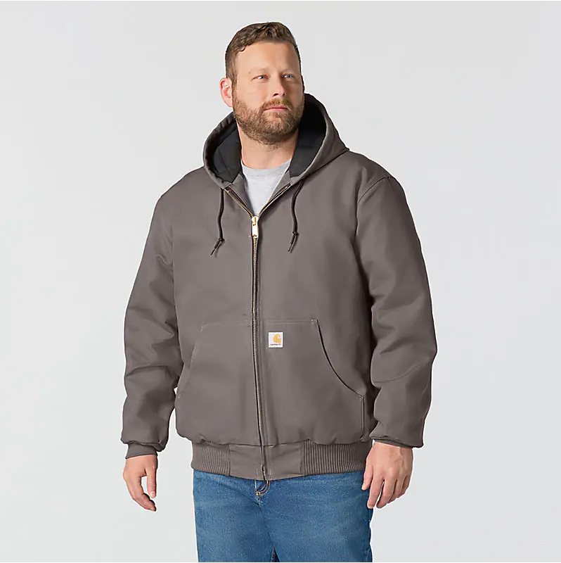 Carhartt Men's Loose Fit Firm Duck Insulated Flannel-lined Jacket XL-Tall New!