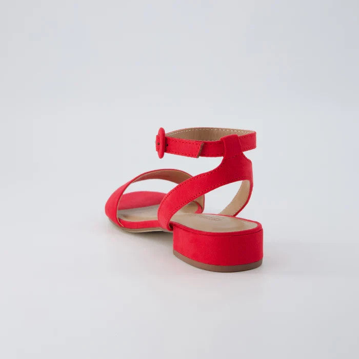 CUSHIONAIRE Nila Slim Dress Sandal Red Size 7.5M Brand New!