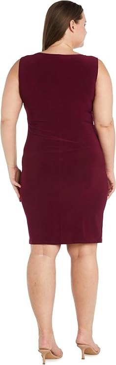 R&M Richards Women's Elegant 2-Piece Sequin Lace Jacket & Tank Sheath Dress New