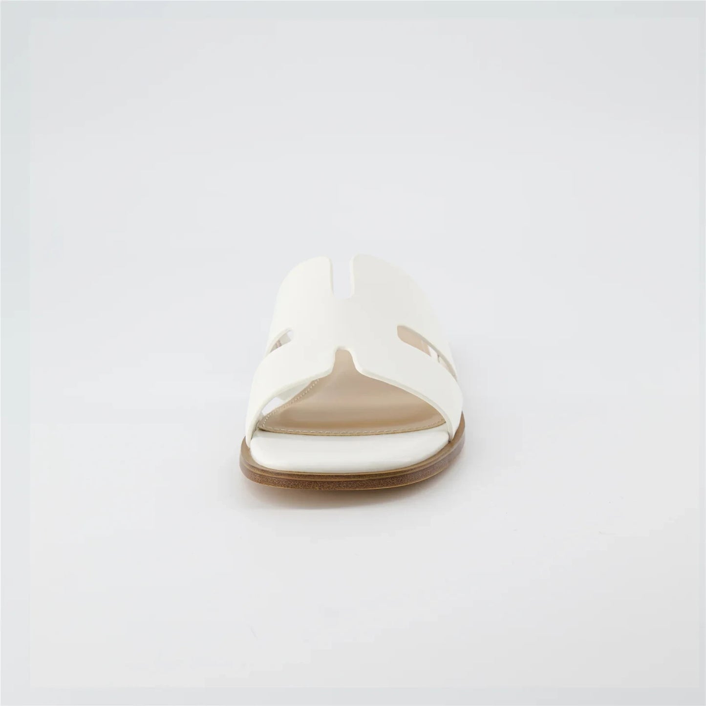 CUSHIONAIRE Voyage Slide Sandal WHITE Size 11M Brand New!