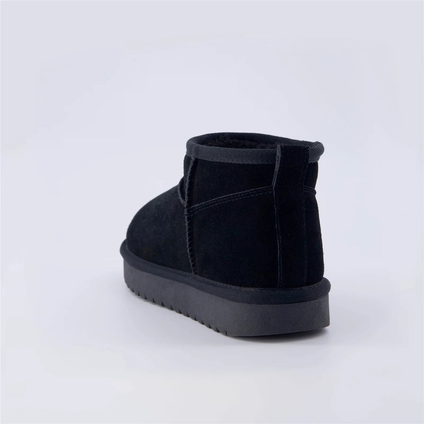 Cushionaire Hip 2 Genuine Suede Ankle Boots for Women Black Size 6.5W Brand New!