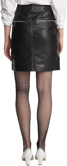 Karl Lagerfeld Paris Women's Leather Skirt and Pants Medium New with Tags!