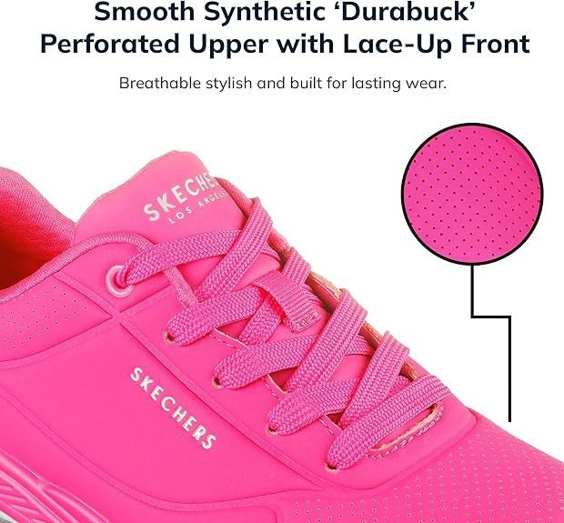Skechers Women's Uno Night Shades Air-Cooled Sneakers Size 6